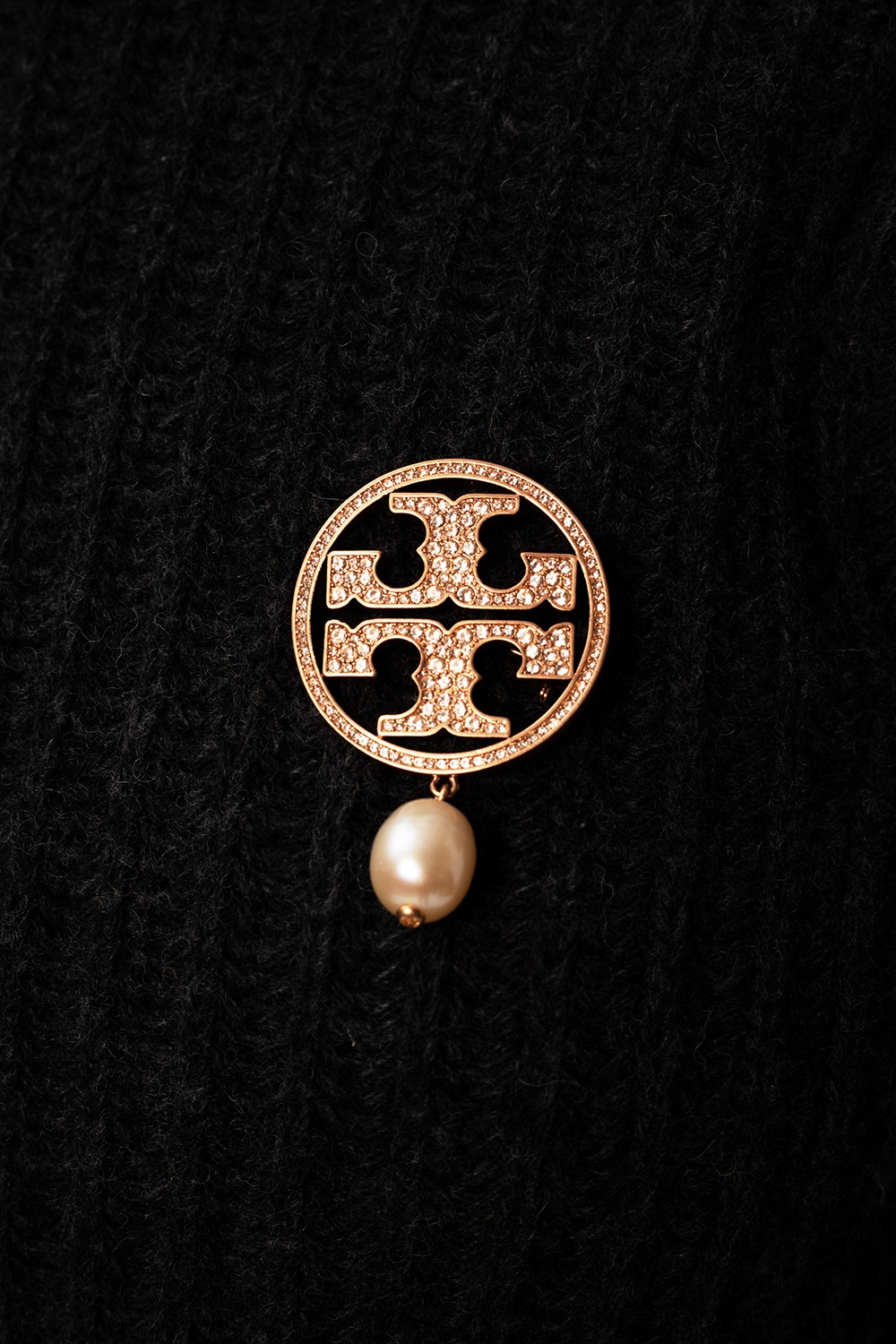 Tory Burch Logo brooch